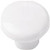KNOB PLASTIC WHITE #34642 096622