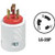 PLUG LOCKING CORD 20A #536563 082765