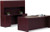 DESK BOW SHAPE OTG MAHOGANY 291124