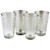 GLASS TUMBLER SET 4PCS SQUARE 1205280