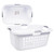 BASKET LAUNDRY DIVIDES 2BU WHT 1206228