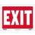 SIGN EXIT 9" X 12" BAZIC #S-17 146021