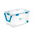 BOX STORAGE WHEELED BASKET 120Q 1210422