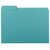 FOLDER FILE AQUA LETTER 143738