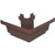 CORNER/ELBOW GUTTER OUTSIDE BRN 101462