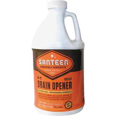 Santeen 64 Oz. S-T Liquid Drain Opener - Safe for Septic Systems