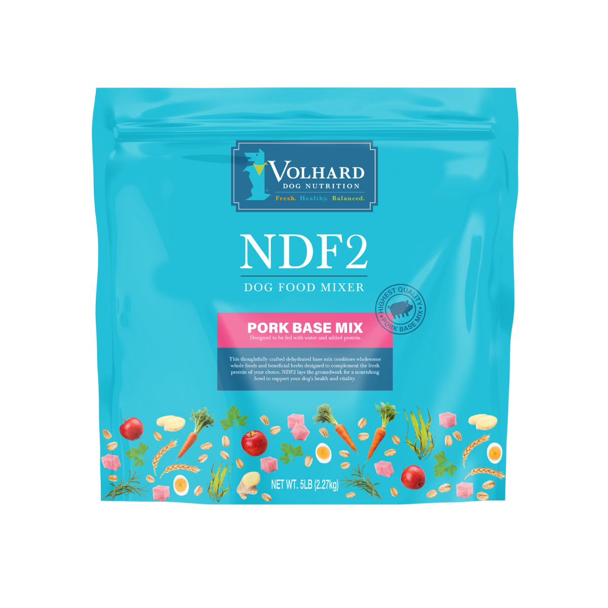 Natural Diet Foundation 2 Pork | Volhard Dog Nutrition