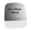 3315 Passenger Side Replacement Mirror Glass Compatible with 08-14 Chevy Express 1500 with Silicone Adshesive