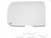 Fits 10-15 Ram 1500, 2500, 3500, 4500 Right Passenger Upper Tow Mirror Glass Lens Heated w/Adhesive USA