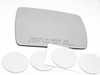 Fits 09-11 Borrego Right Passenger Convex Heated Mirror Glass Lens w/Adhesive USA no Backing Plate