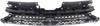 DART 13-16 GRILLE, Textured Black Shell and Insert - CAPA