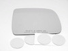 Fits 04-11 Mitsu Endeavor Right Passenger Convex Heated Mirror Glass Lens w/Adhesive USA