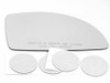 Fits 04-09 Amanti Right Passenger Convex Mirror Glass Lens w/Adhesive USA no Backing Plate