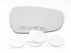 Fits 13-17 Elantra 12-17 Veloster Right Pass Convex Mirror Glass Lens w/Adhesive