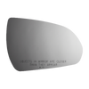 Burco 5783 Passenger Side Replacement Mirror Glass without Backing Plate Compatible with 2018-2020 Hyundai Elantra GT