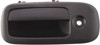 EXPRESS/SAVANA VAN 03-09 FRONT EXTERIOR DOOR HANDLE LH, Textured Black