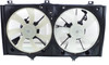 CAMRY 07-11 RADIATOR FAN SHROUD ASSEMBLY, Dual Fan, Hybrid