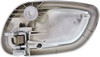 ESTEEM 95-02 / XL-7 02-06 FRONT INTERIOR DOOR HANDLE RH, All Chrome, Plastic (=REAR)