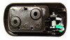 CIVIC 01-05 REAR INTERIOR DOOR HANDLE RH, Chrome Brown (Taupe), Sedan, EX/LX Models