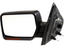 F-150 07-08 MIRROR LH, Non-Towing, Power, Power Folding, Heated, Textured, w/ In-housing Signal Light, w/o Auto Dimming, BSD, and Memory