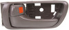 CAMRY 02-06 FRONT INTERIOR DOOR HANDLE LH, Brown, Plastic, Japan/USA Built Vehicle(=REAR)