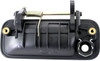 ACCORD 90-93 FRONT EXTERIOR DOOR HANDLE RH, Textured Black, w/ Keyhole, Coupe/Sedan