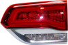 GRAND CHEROKEE WK 14-22 TAIL LAMP RH, Inner, Assembly, Laredo/Limited/Overland/Summit Models, Granite Trim, w/ Platinum Insert - CAPA