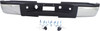 SILVERADO/SIERRA 3500 HD 07-10 STEP BUMPER, FACE BAR AND PAD, w/ Pad Provision, w/o Mounting Bracket, Chrome, w/o Rear Object Sensor Holes, Dual Rear Wheels, Excludes 2007 Classic