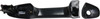 RAV4 13-16 FRONT EXTERIOR DOOR HANDLE LH, Primed Black, w/ Keyhole, w/o RFID, (Exc. EV Model)