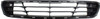 GENESIS 09-10 FRONT BUMPER GRILLE, Lower, Black, w/o Adaptive Cruise Control, Sedan