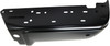 F-SERIES SUPER DUTY 08-16 STEP BUMPER, FACE BAR ONLY, w/o Pad, w/ Pad Provision, w/o Mounting Bracket RH, Painted, w/ Rear Object Sensor Holes