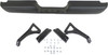 RAM 1500 94-01/2500/3500 94-02 STEP BUMPER, FACE BAR AND PAD, w/ Pad Provision, w/o Mounting Bracket, Powdercoated Black, Fleetside