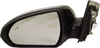 ELANTRA 17-18 MIRROR LH, Power, Manual Folding, Heated, Paintable, w/ BSD in Glass, In-housing Signal Light, and Memory, w/o Auto Dimming