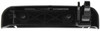 TERCEL 95-99 FRONT EXTERIOR DOOR HANDLE RH, Plastic, Textured Black, w/o Keyhole