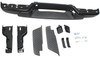 COLORADO/CANYON 08-12 STEP BUMPER, FACE BAR AND PAD, w/ Pad Provision, w/ Mounting Bracket, Powdercoated Black, w/o Extreme and Towing Pkg, All Cab Types
