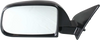 TOYOTA PICKUP 89-95 MIRROR LH, Manual, Manual Folding, Non-Heated, Paintable, Corner Mount, w/ Single Glass, w/o Vent Window