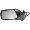 Fits 05-10 Grand Cherokee Left Driver Mirror Assmbly Power Heated Textured Black