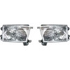 Fits 99-02 4Runner Left & Right Halogen Headlight Assemblies - SET