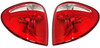 Fits 04-07 Chry Town & Country Dg Caravan Left & Right Set Tail Lamp Assemblies