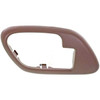 Fits GM Trucks SUV Interior Door Handle Bezel Brown Left For Manual Locks