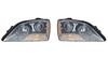 Fits 07-08 Up to Prod 4/21/08 Sorento Left & Right Headlamp W/Gray Bezel-Set