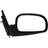 Fits 03-04 Santa Fe Right Pass Mirror Power Non-Painted Black No Heat