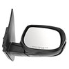 Fits 11-13 Forte Right Pass Mirror Power Smooth Black w/Heat,Signal,Man Fold