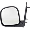 Fits 96-02 Chev Express GM Savana Left Driver Man Mirror Manual Fold Sail Mount