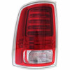 Fits 13-17 RAM Pickup Left Driver Tail LAMP Assembly LED Type W/Chrome Trim