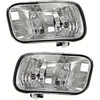 Fits 09-12 Ram 1500 Pickup; 10-18 Ram 2500 3500 Pickup Left & Right Fog Lamp Asm