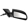 Fits 06-09 Rio / Rio5 Right Passenger Mirror Manual Remote Unpainted Black