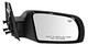 Fits 08-12 Altima Coupe Right Pass Unpainted Power Mirror W/Heat and Signal