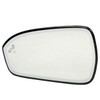 For 13-20 Fusion Left Driver Mirror Glass Heated w/Blind Spot Detect w/Holder OE