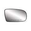 Fit System Passenger Side Non-Heated Mirror Glass w/Backing Plate, Chevrolet Cavalier, Pontiac Sunfire, 4 1/8" x 7" x 7 1/2"